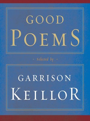 cover image of Good Poems